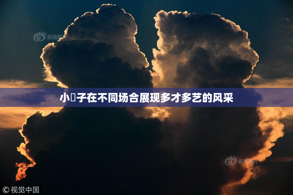 小峓子在不同场合展现多才多艺的风采