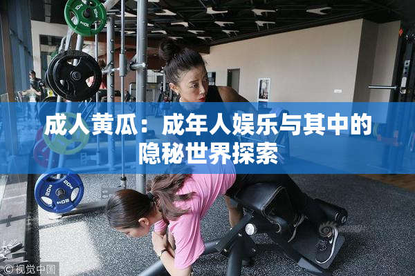 成人黄瓜：成年人娱乐与其中的隐秘世界探索