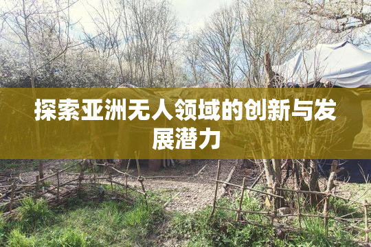 探索亚洲无人领域的创新与发展潜力
