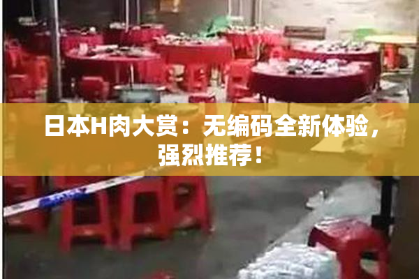 日本H肉大赏：无编码全新体验，强烈推荐！