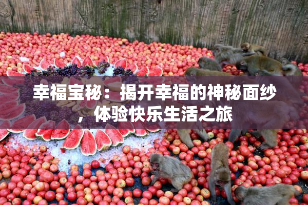 幸福宝秘：揭开幸福的神秘面纱，体验快乐生活之旅