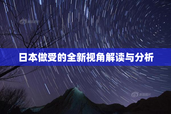 日本做受的全新视角解读与分析