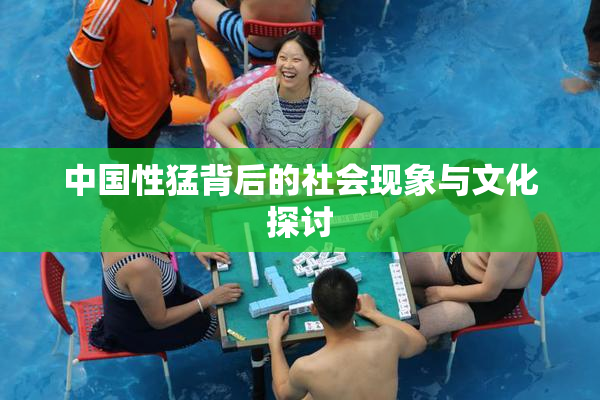 中国性猛背后的社会现象与文化探讨