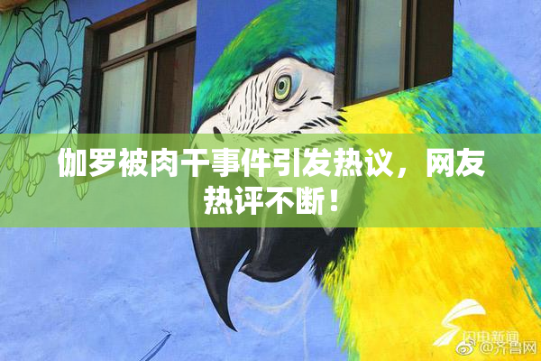 伽罗被肉干事件引发热议，网友热评不断！