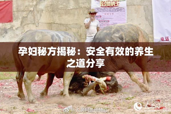 孕妇秘方揭秘：安全有效的养生之道分享
