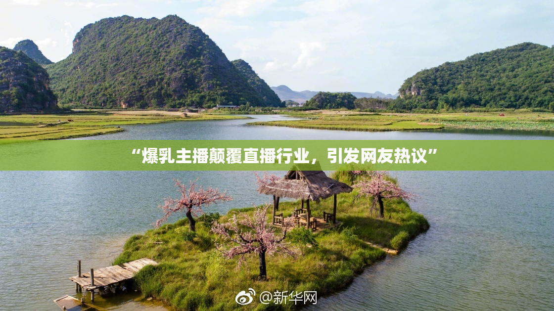 “爆乳主播颠覆直播行业，引发网友热议”
