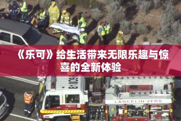 《乐可》给生活带来无限乐趣与惊喜的全新体验