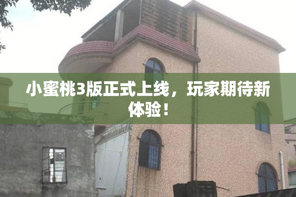 小蜜桃3版正式上线，玩家期待新体验！