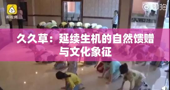 久久草：延续生机的自然馈赠与文化象征