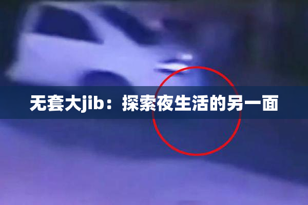 无套大jib：探索夜生活的另一面