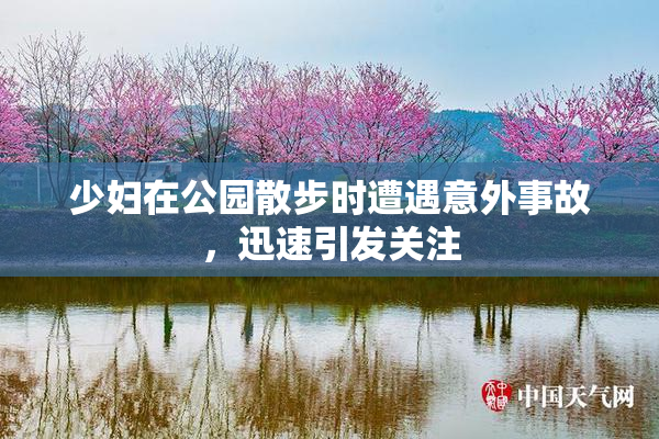 少妇在公园散步时遭遇意外事故，迅速引发关注