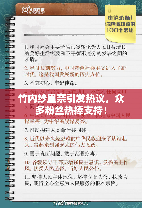 竹内纱里奈引发热议，众多粉丝热捧支持！