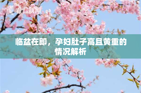 临盆在即，孕妇肚子高且黄重的情况解析