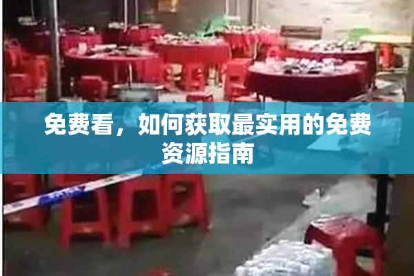 免费看，如何获取最实用的免费资源指南