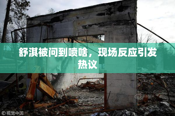 舒淇被问到喷啥，现场反应引发热议