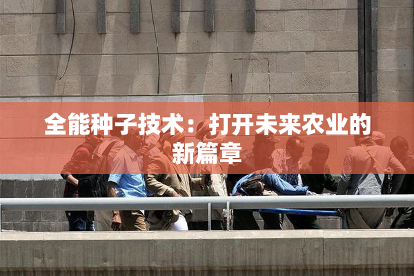 全能种子技术：打开未来农业的新篇章