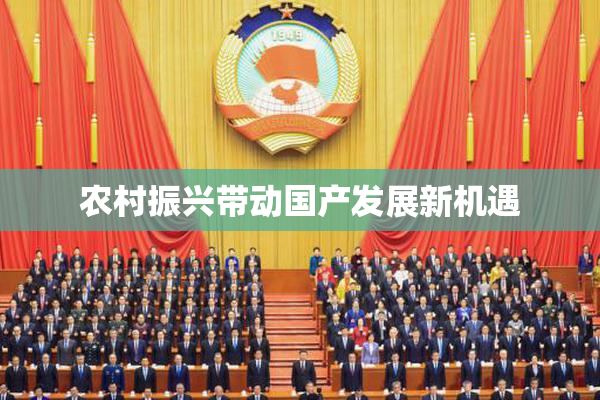 农村振兴带动国产发展新机遇