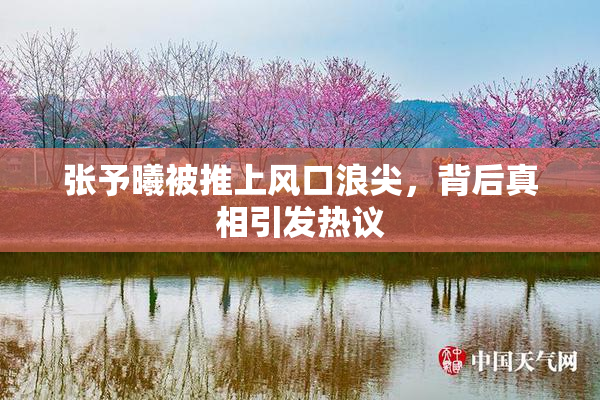 张予曦被推上风口浪尖，背后真相引发热议