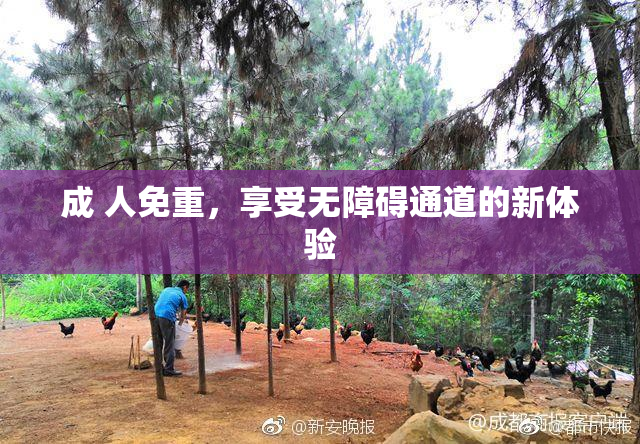 成 人免重，享受无障碍通道的新体验