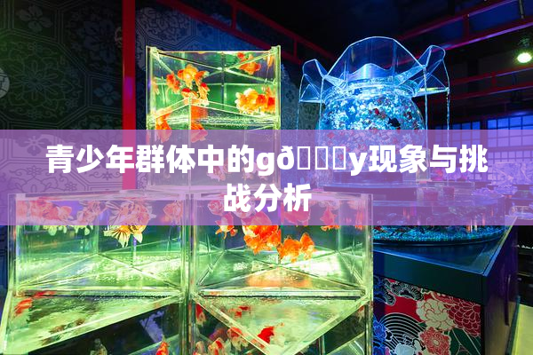 青少年群体中的g🈚y现象与挑战分析