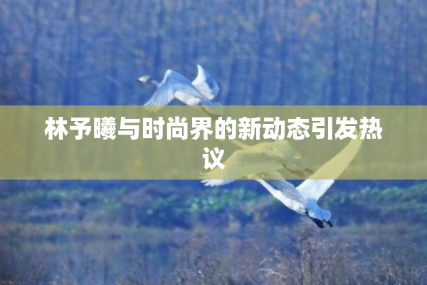 林予曦与时尚界的新动态引发热议