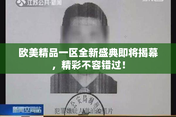 欧美精品一区全新盛典即将揭幕，精彩不容错过！