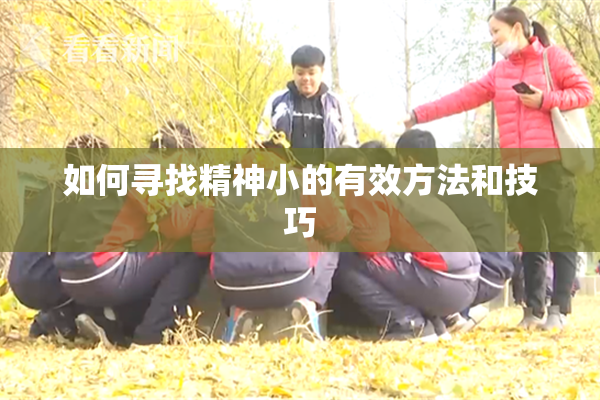 如何寻找精神小的有效方法和技巧