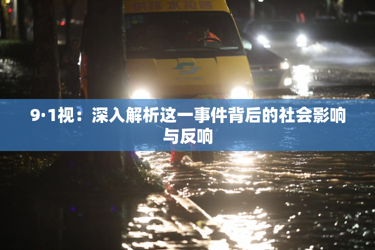 9·1视：深入解析这一事件背后的社会影响与反响