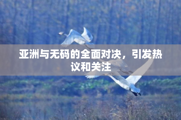 亚洲与无码的全面对决，引发热议和关注