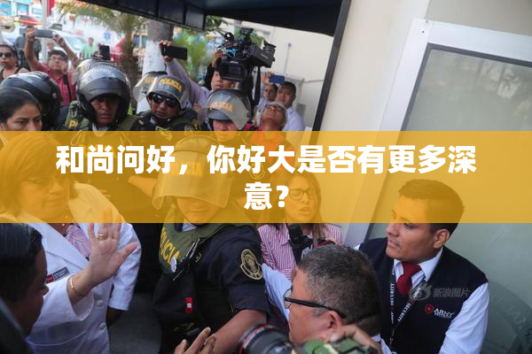 和尚问好，你好大是否有更多深意？