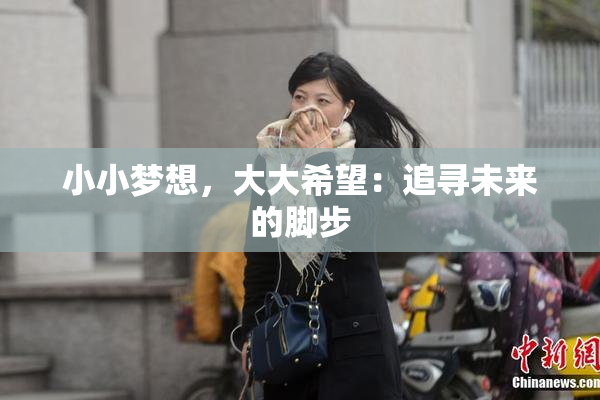 小小梦想，大大希望：追寻未来的脚步