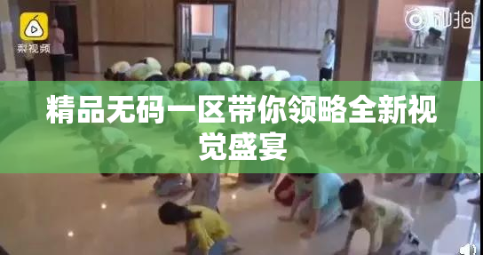 精品无码一区带你领略全新视觉盛宴
