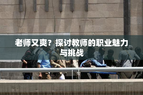 老师又爽？探讨教师的职业魅力与挑战