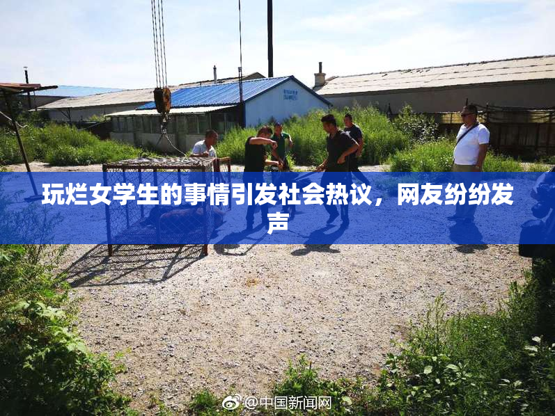 玩烂女学生的事情引发社会热议，网友纷纷发声