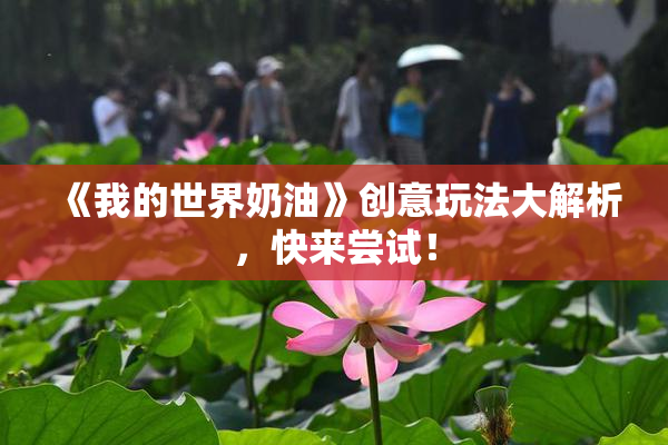 《我的世界奶油》创意玩法大解析，快来尝试！