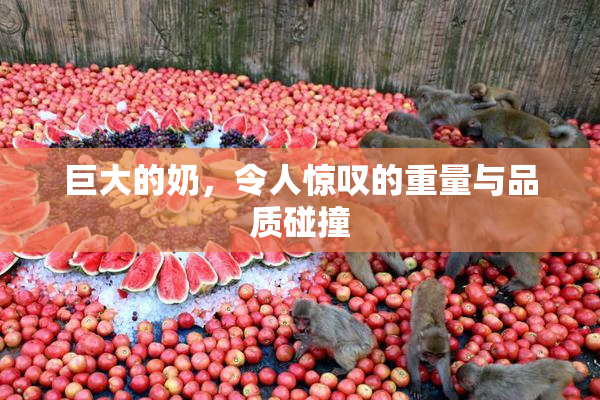巨大的奶，令人惊叹的重量与品质碰撞
