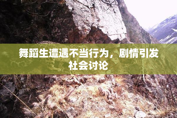 舞蹈生遭遇不当行为，剧情引发社会讨论