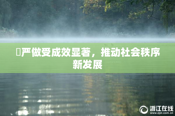 囯严做受成效显著，推动社会秩序新发展
