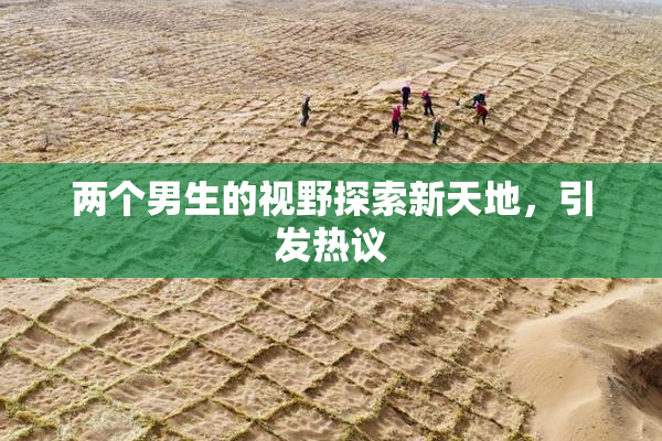 两个男生的视野探索新天地，引发热议