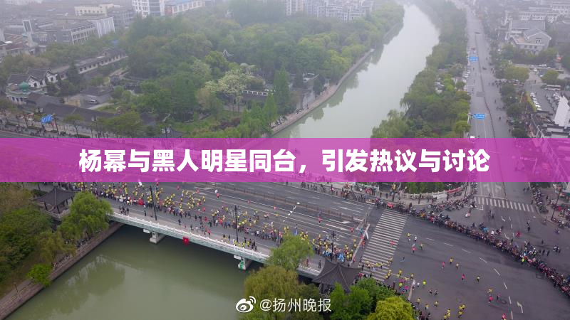 杨幂与黑人明星同台，引发热议与讨论
