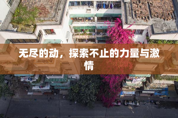 无尽的动，探索不止的力量与激情