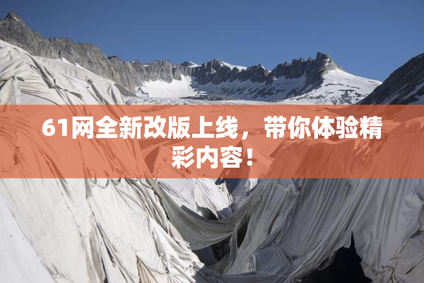 61网全新改版上线，带你体验精彩内容！