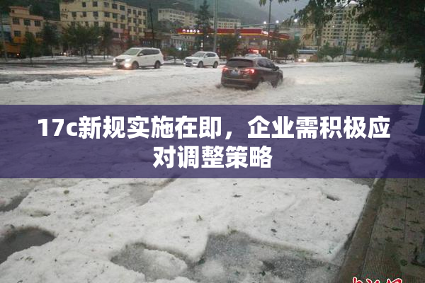 17c新规实施在即，企业需积极应对调整策略
