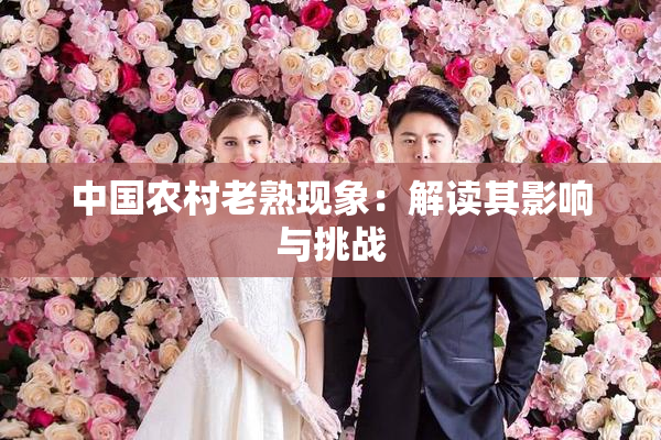 中国农村老熟现象：解读其影响与挑战