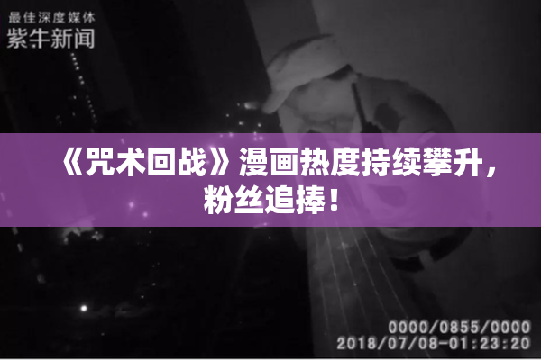 《咒术回战》漫画热度持续攀升，粉丝追捧！