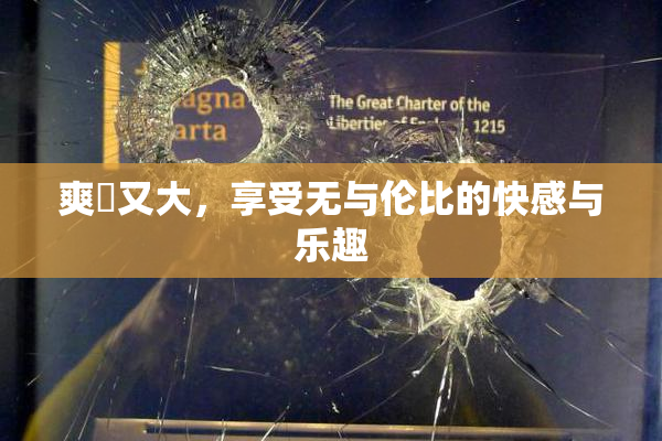 爽擼又大，享受无与伦比的快感与乐趣