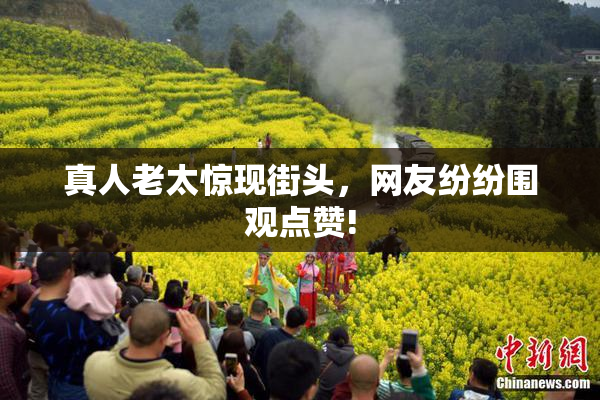 真人老太惊现街头，网友纷纷围观点赞!
