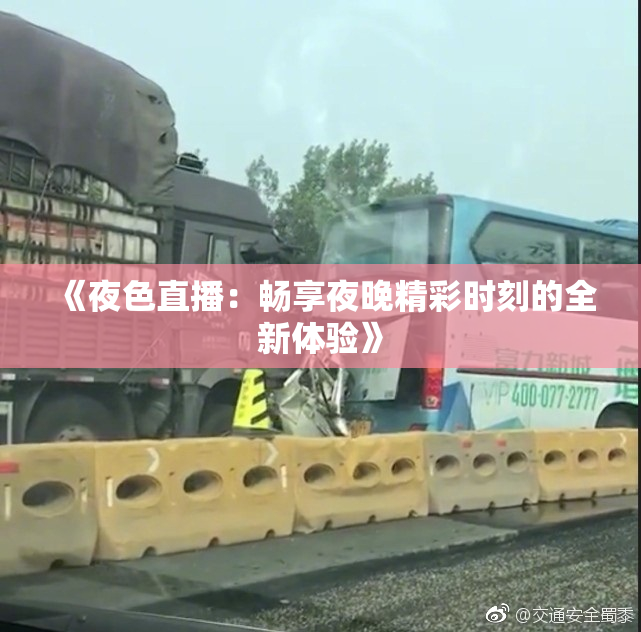 《夜色直播：畅享夜晚精彩时刻的全新体验》