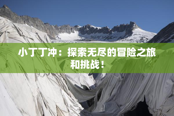 小丁丁冲：探索无尽的冒险之旅和挑战！