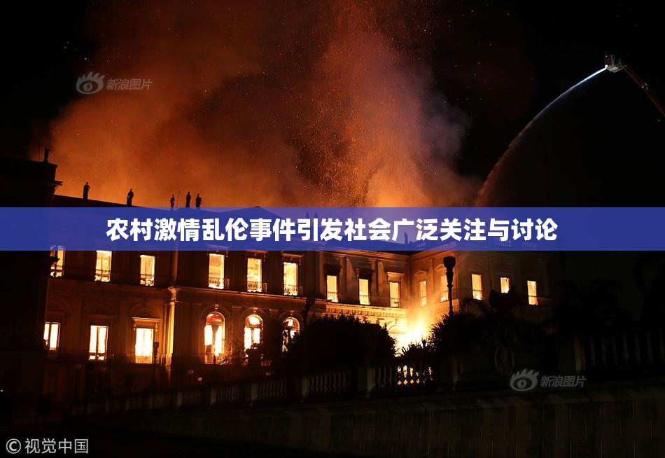 农村激情乱伦事件引发社会广泛关注与讨论